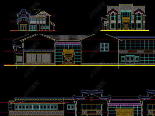 徽派建筑CAD施工圖與SU模型 專業(yè)設(shè)計與資源整合